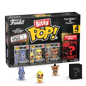 Nightmare Bonnie / Nightmare Chica / Nightmare Freddy / Mystery Bitty (4-Pack) Nightmare Bonnie / Nightmare Chica / Nightmare Freddy / Mystery Bitty (4-Pack)