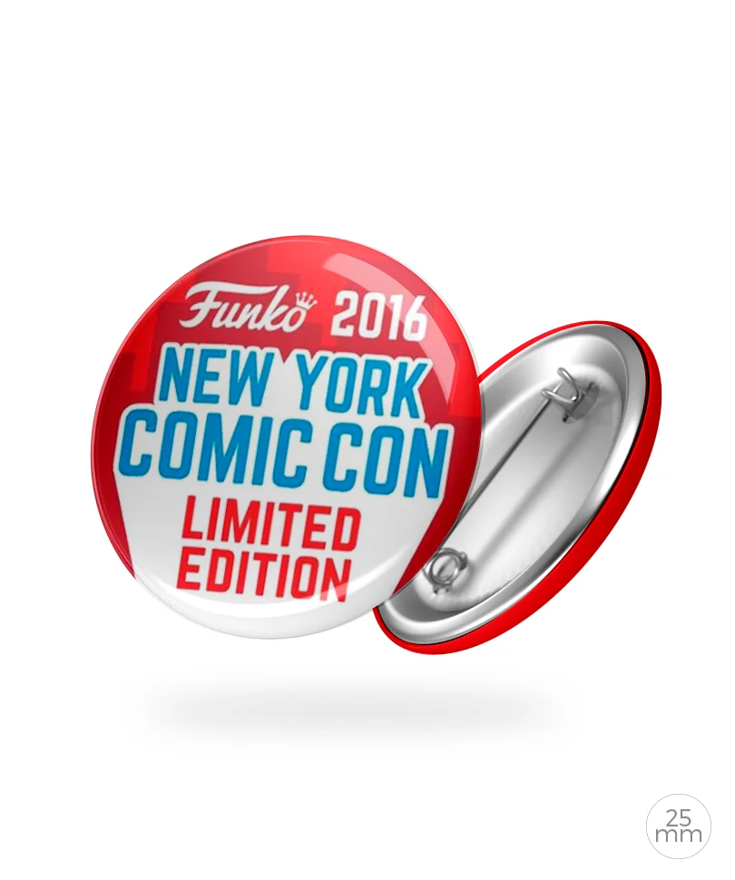 Spilla Funko New York Comicon 2016 da 25mm