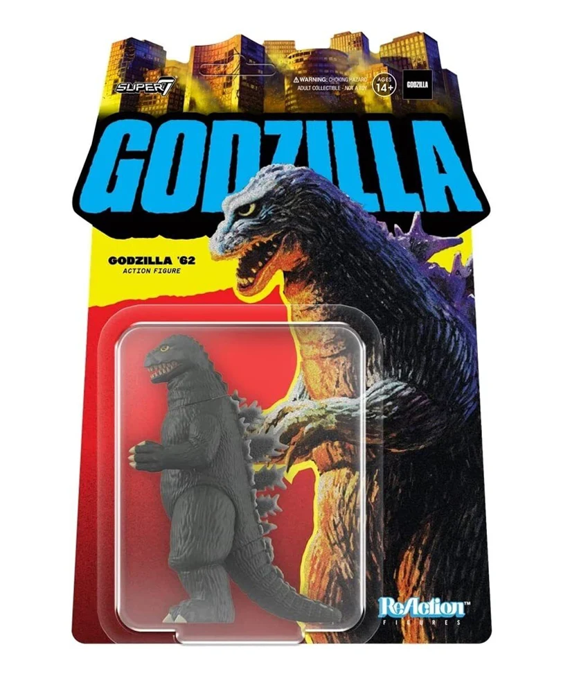 Godzilla 1962 Toho - ReAction Action Figure 10 cm