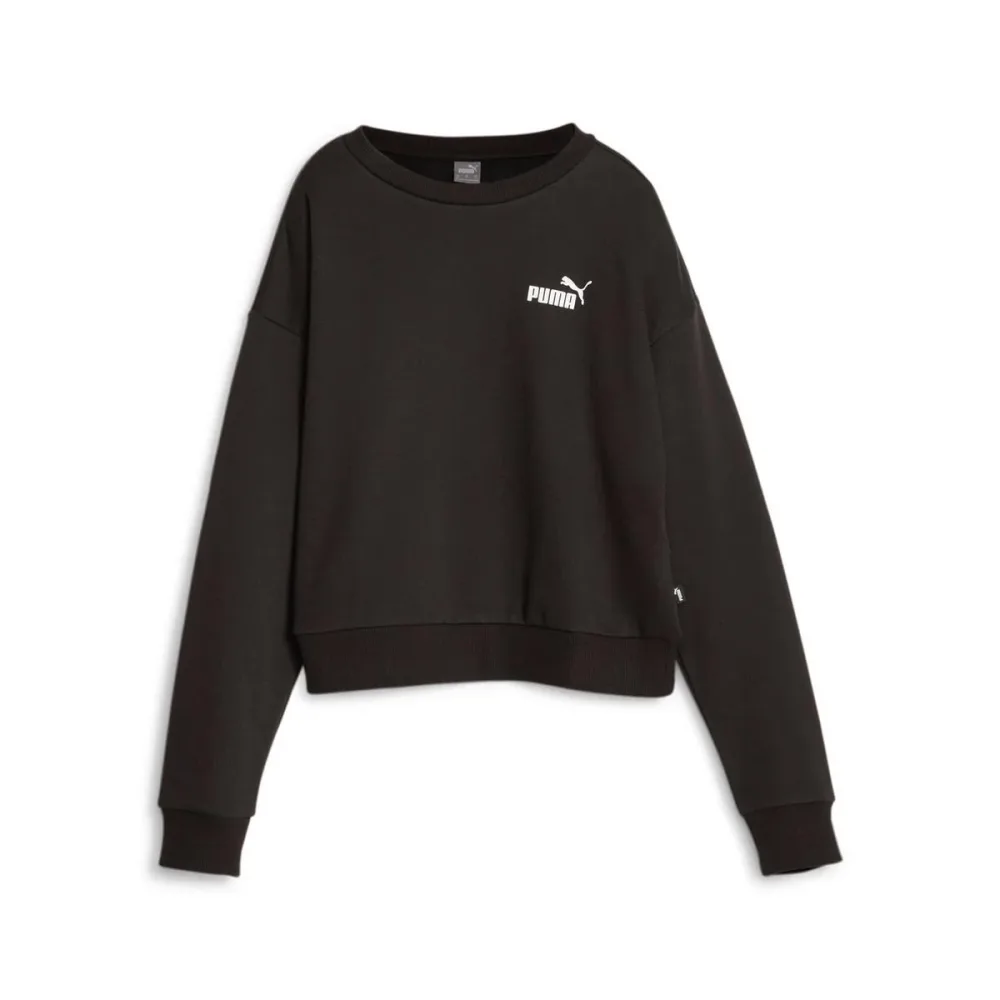Puma Felpa Donna Ess + Relaxed Crew Fl