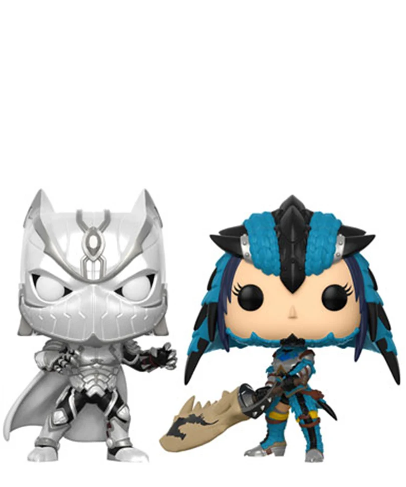 Black Panther White VS Monster Hunter Blue 2-pack