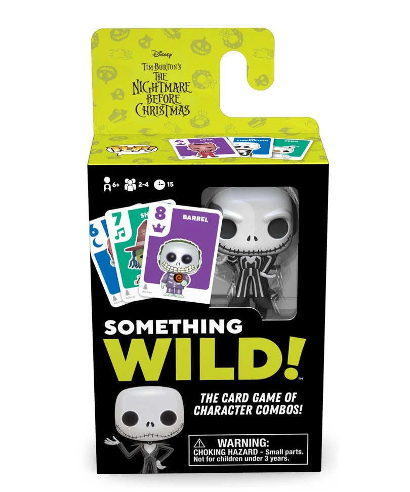 Nightmare Before Christmas Card Game Something Wild! Lingua Italiano