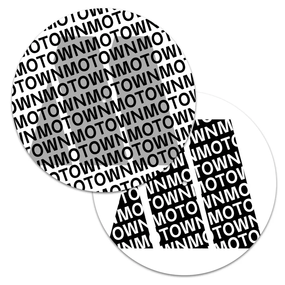 Slipmats 33 TBD102 – Panno feltro giradischi stampa fronte/retro – Motown