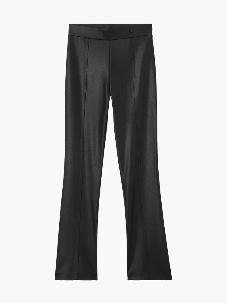 Calvin Klein Pantalone Donna Coated Milano Split