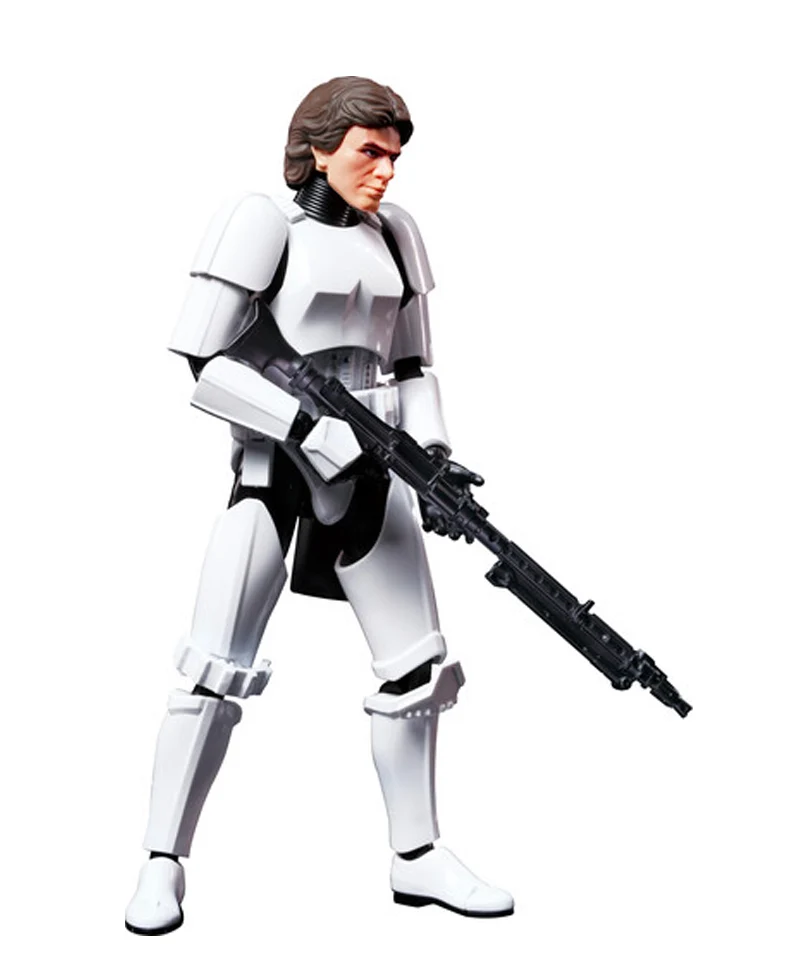 Star Wars Blokees Plastic Model Kit Champion Class 03 Han Solo - immagine 3