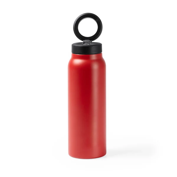 Borraccia Termica in Acciaio Inossidabile Riciclato 750ml – Cannuccia Pieghevole e Anello Magnetico - immagine 2
