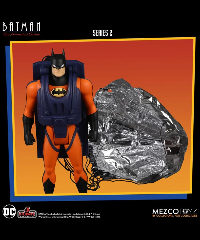 Batman: The Animated Series 2 (Sky Dive Batman) - DC Comics 5 Points Action Figures 9 cm - immagine 2