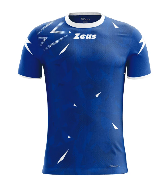 Shirt Marmo Zeus – Maglia Sportiva Slim Fit con Design Marmorizzato in Poliestere - immagine 3