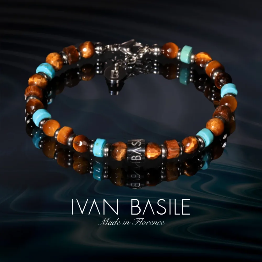 WATERMAN Bracciale con gancio in acciaio 6 mm