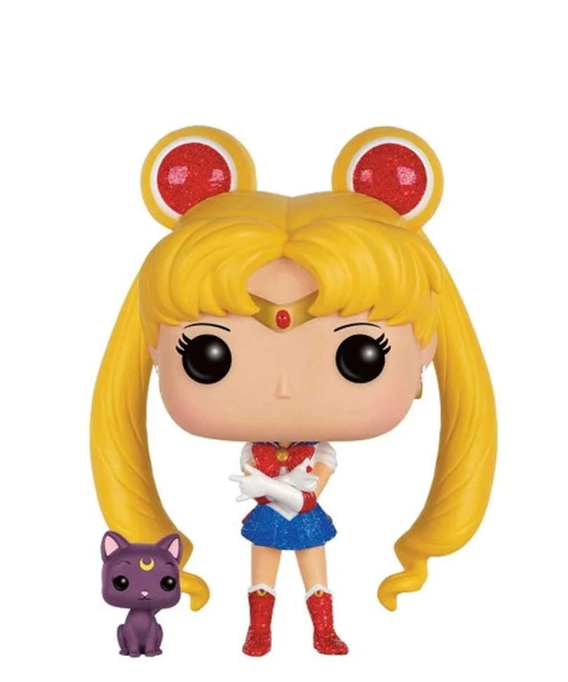 Sailor Moon with Luna (Glitter) Damaged Box