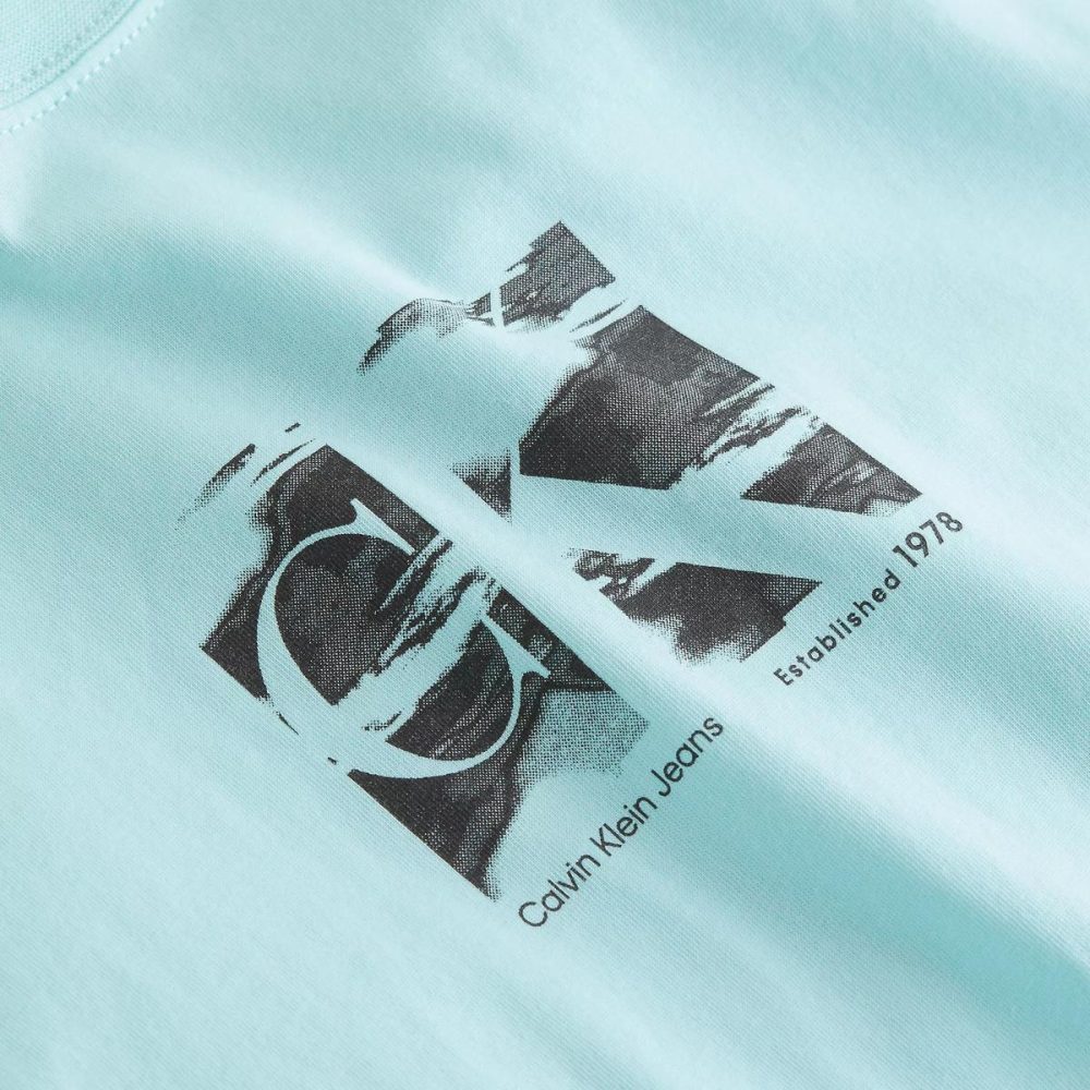 Calvin Klein T Shirt Uomo Small Box Logo - immagine 2
