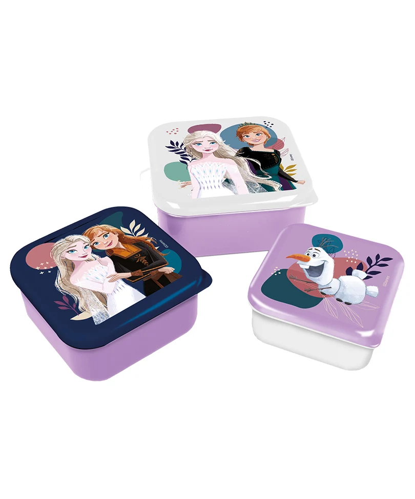 Frozen - Elsa & Anna - Snack Boxes - 3 pcs