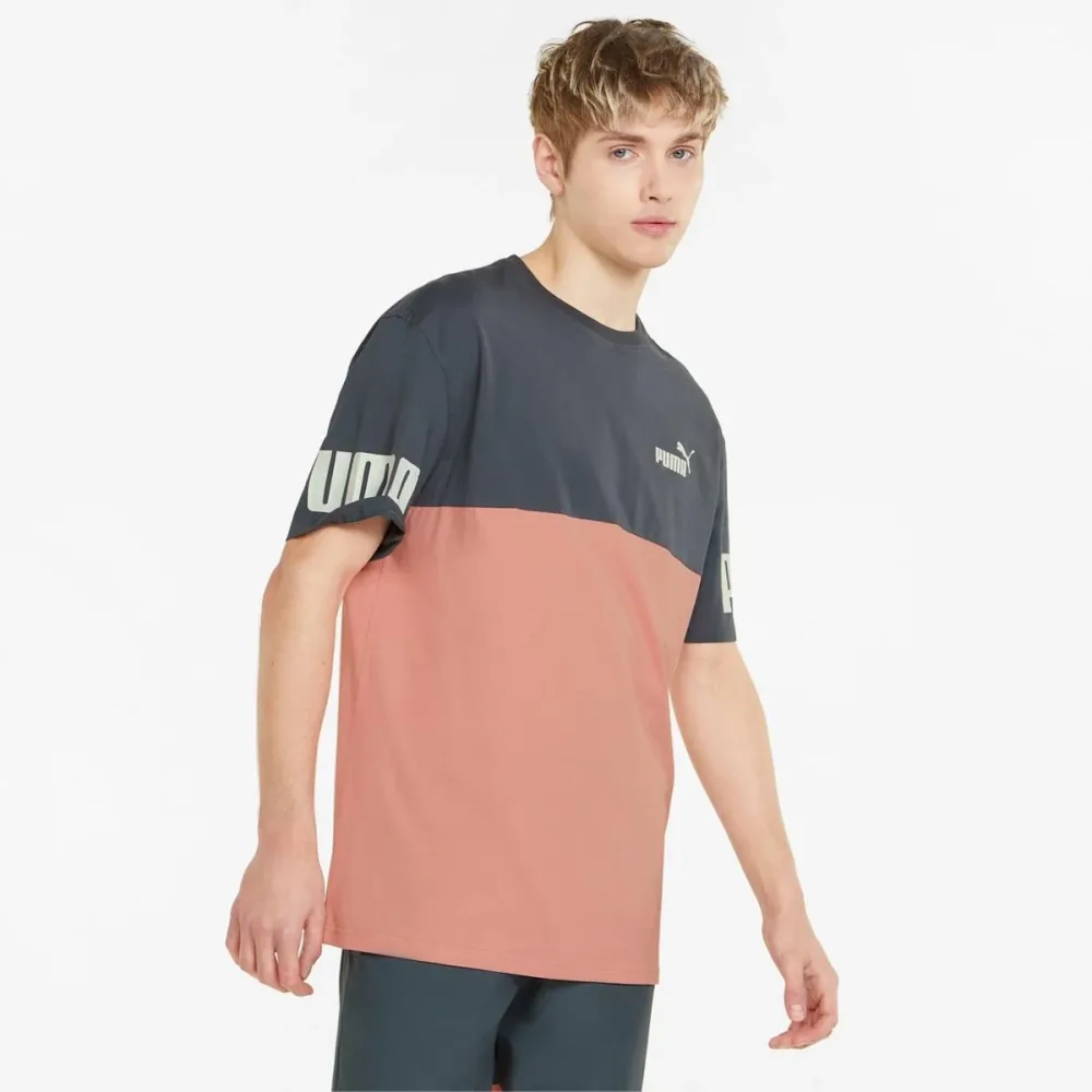 Puma T-Shirt Uomo Puma Power Colorblock - immagine 3