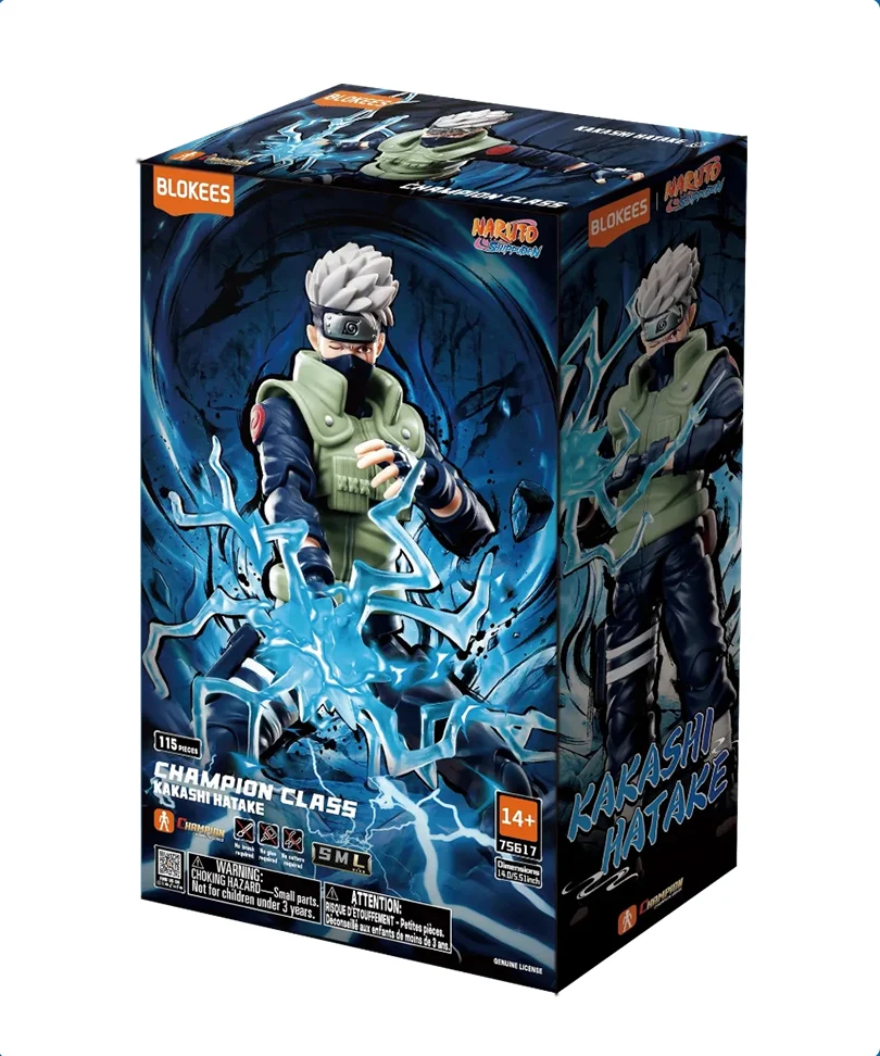 Naruto Shippuden Blokees Plastic Model Kit Champion Class 06 Kakashi Hatake