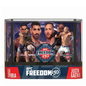UFC Freedom 250 – Ilia Topuria & Justin Gaethje 2-Pack Action Figure Set UFC Freedom 250 – Ilia Topuria & Justin Gaethje 2-Pack Action Figure Set