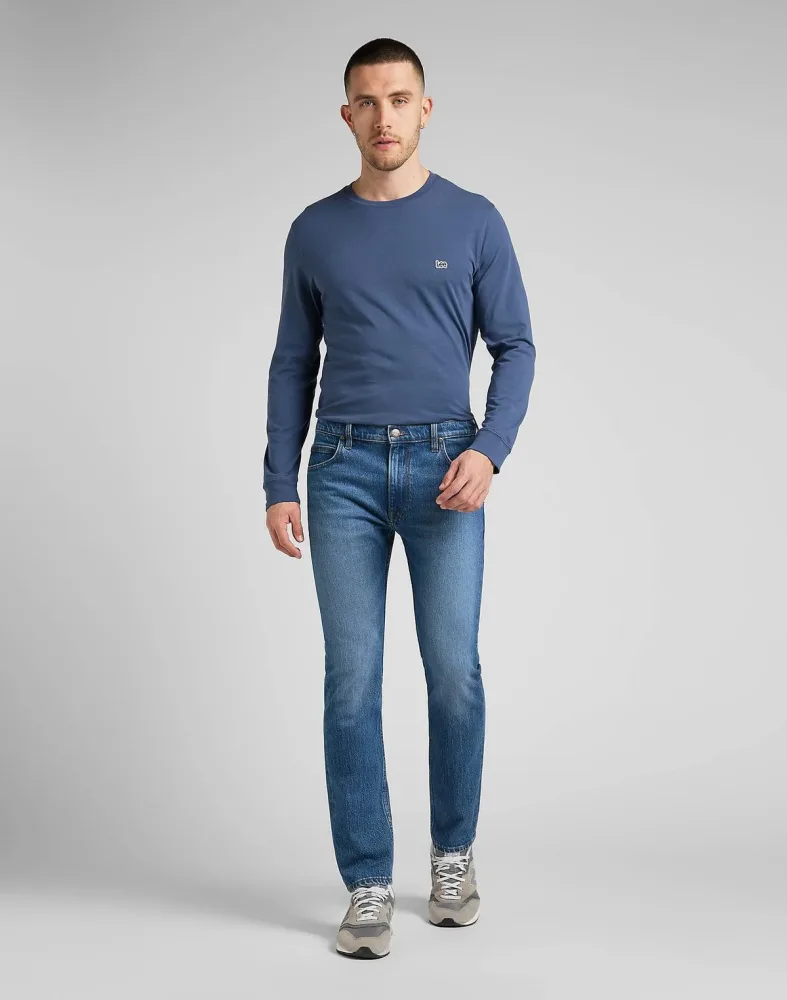 Lee T Shirt Ml Uomo Ls Patch Logo Tee - immagine 3