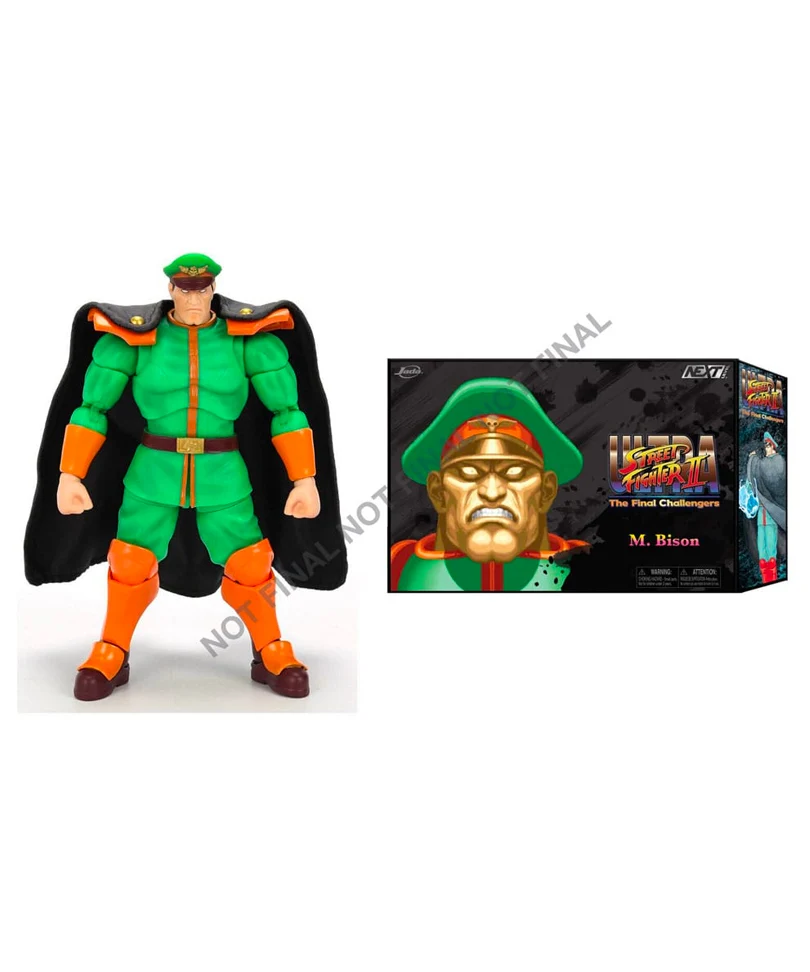 Ultra Street Fighter II The Final Challengers: M. Bison - Action Figure Deluxe in Scala 1:12