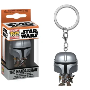 The Mandalorian with Darksaber Keychain The Mandalorian with Darksaber Keychain