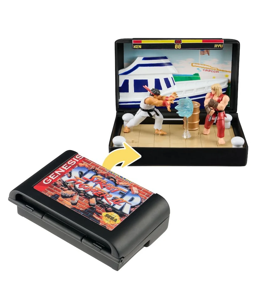 Console Heroes - Mega Drive Street Fighter 2 - Statue 7cm - immagine 2