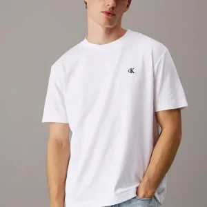 Calvin Klein T Shirt Uomo Serif Font Graphic Calvin Klein T Shirt Uomo Serif Font Graphic