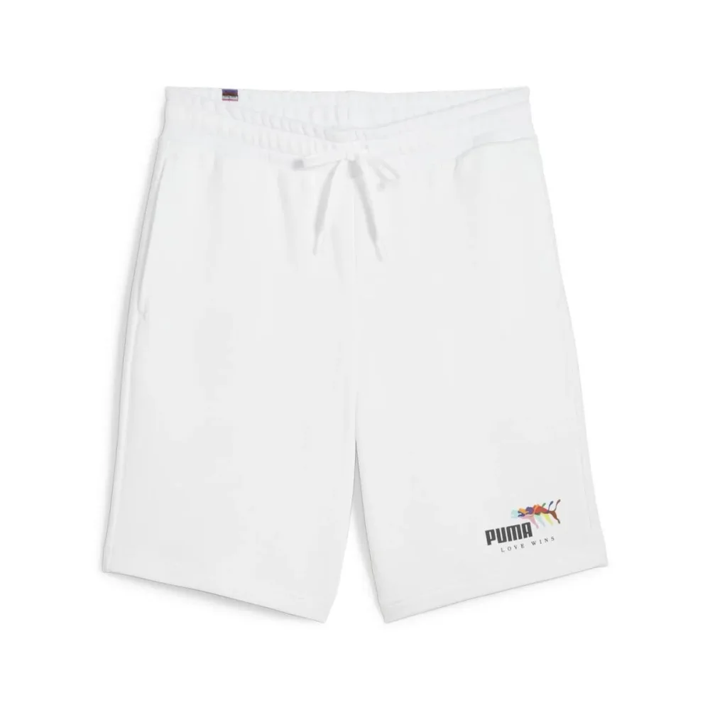 Puma Pantaloncini Uomo Ess+ Love Wins