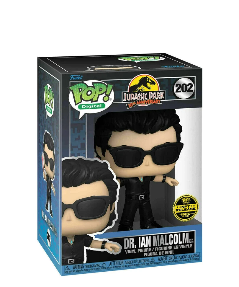 Dr. Ian Malcolm with Flare