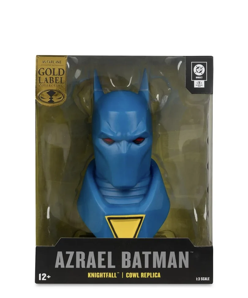 DC Direct Batman 1:3 Cowl Prop Replica Azrael Batman Knightfall - immagine 2