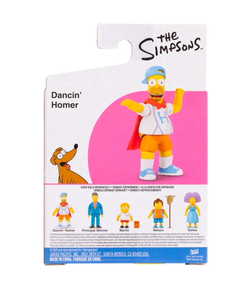 Dancin' Homer - The Simpsons - Mini Figure Wave 4 - 6cm - immagine 3