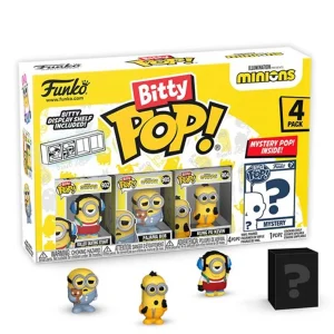Roller Skating Stuart / Pajama Bob / Kung Fu Kevin / Mystery Bitty (4-Pack) Roller Skating Stuart / Pajama Bob / Kung Fu Kevin / Mystery Bitty (4-Pack)