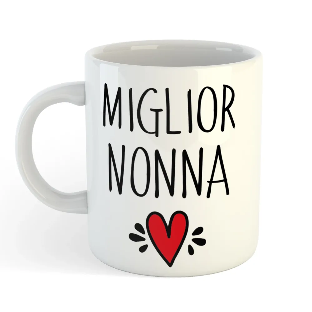 Tazza Mug MIGLIOR NONNA CUORE Tazza Mug MIGLIOR NONNA CUORE