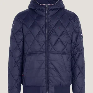 Tommy Hilfiger Giacca Uomo Mix Quilt Recycled Jkt Tommy Hilfiger Giacca Uomo Mix Quilt Recycled Jkt