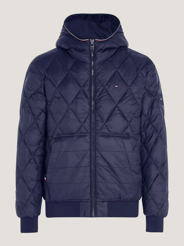 Tommy Hilfiger Giacca Uomo Mix Quilt Recycled Jkt