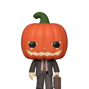 Dwight Schrute with Pumpkinhead Dwight Schrute with Pumpkinhead
