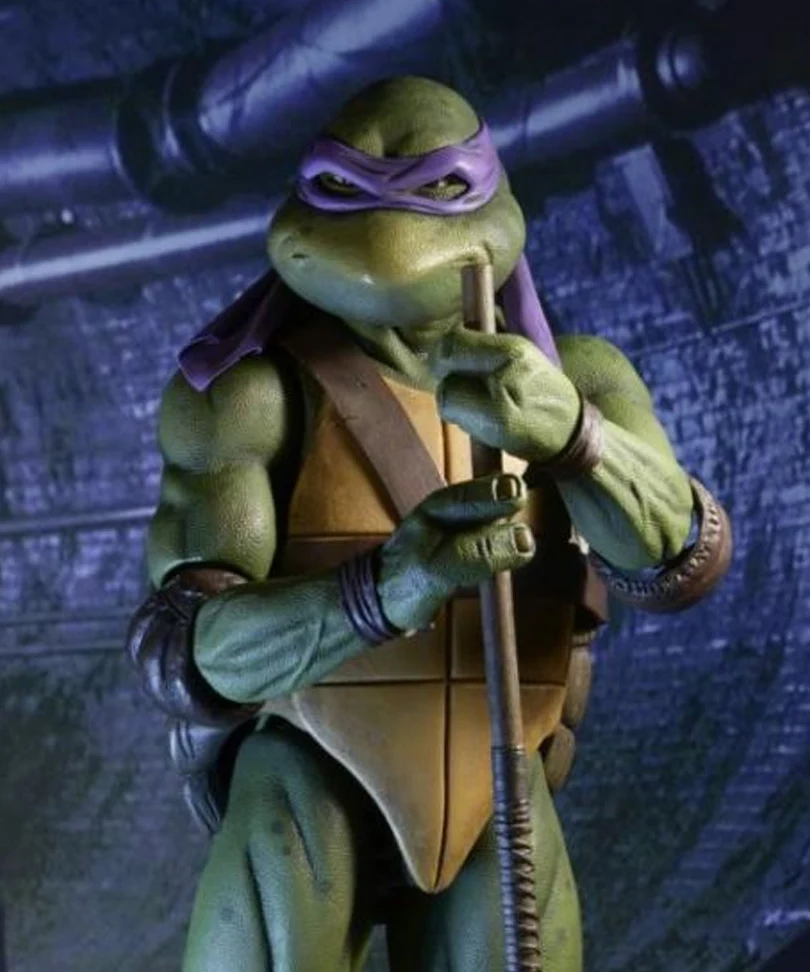 Teenage Mutant Ninja Turtles - Donatello 1990 Movie 1/4 Action Figure NECA - immagine 3
