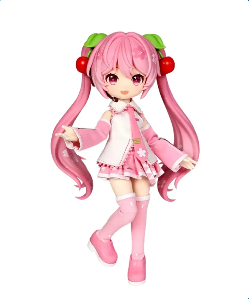 Hatsune Miku Blokees Plastic Model Kit Champion Class 04 Sakura Miku Daala Mode - immagine 2