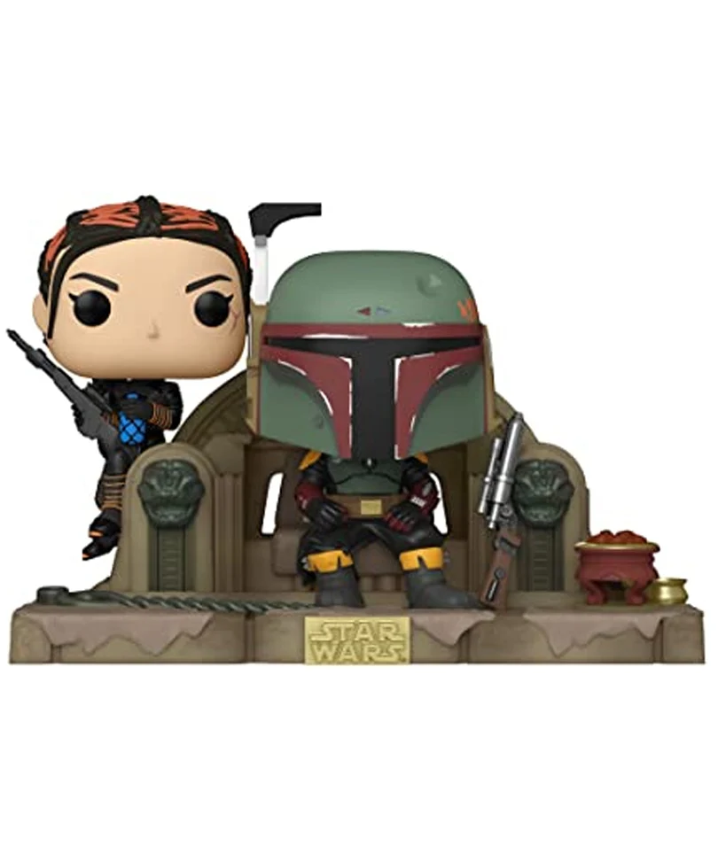 Boba Fett and Fennec on Throne