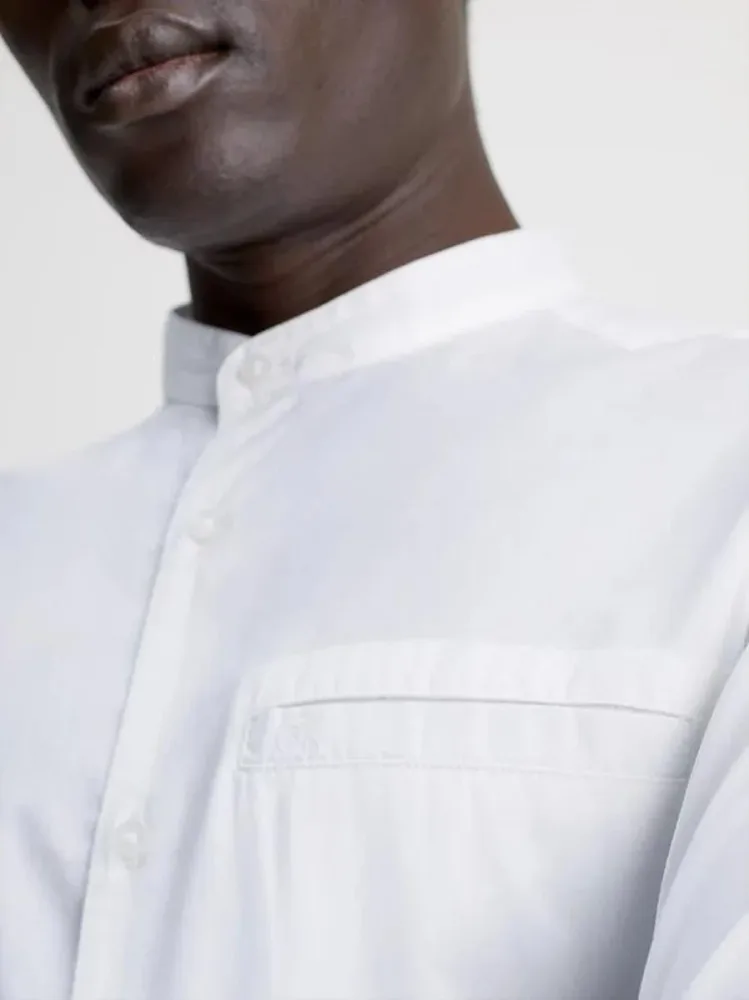 Calvin Klein Camicia Uomo Poplin Regular - immagine 3