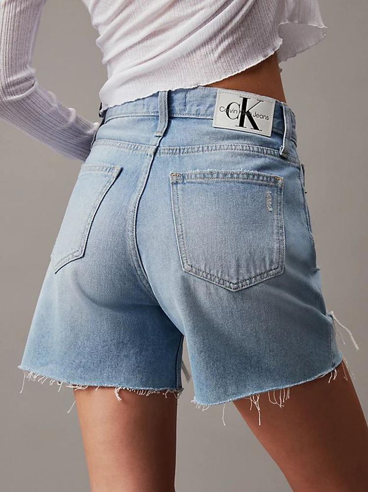 Calvin Klein Pantaloncini Donna Mom Short - immagine 3