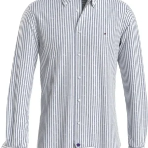 Tommy Hilfiger Camicia Uomo CotLinen Stripe Tommy Hilfiger Camicia Uomo CotLinen Stripe