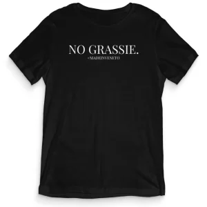TeesBlitz T-Shirt divertente – No Grassie – tee22-003 TeesBlitz T-Shirt divertente – No Grassie – tee22-003