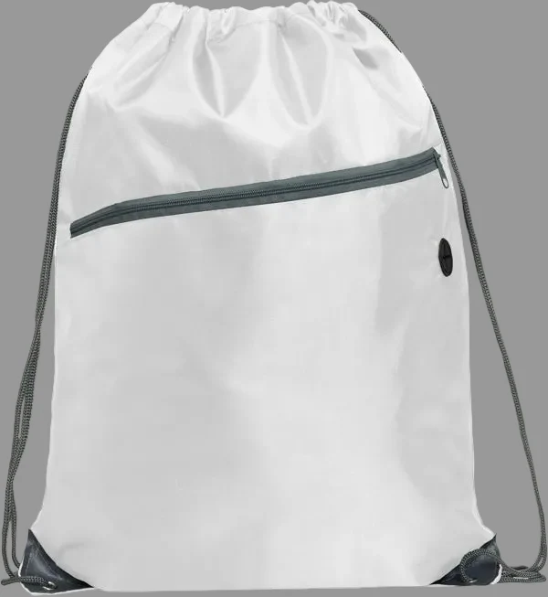 Zaino Ninfa in Corda RPET 210D – Tasca Esterna Imbottita con Zip – Personalizzabile con Logo