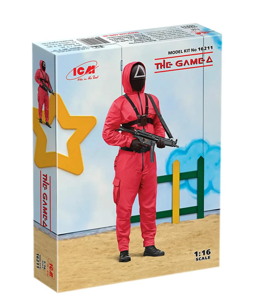 Model Kit Squid Game Soldier "Triangle"