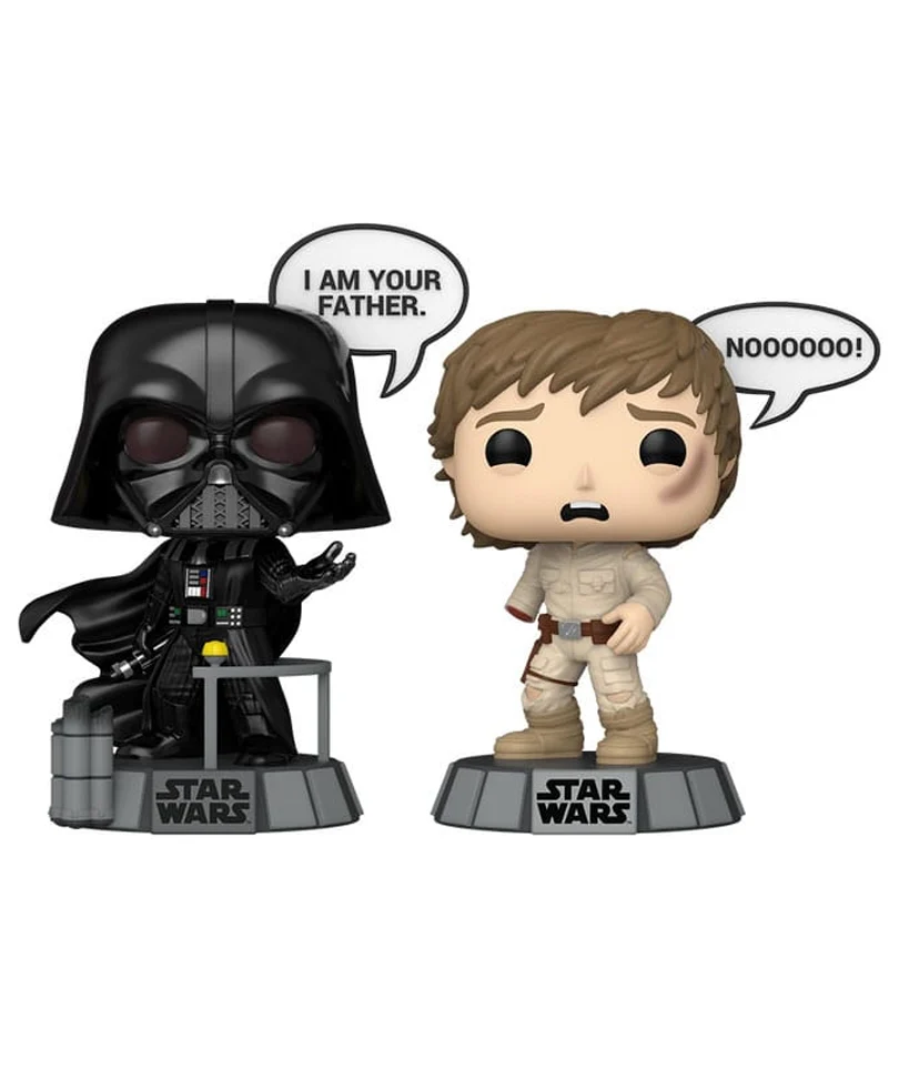 Darth Vader & Luke Skywalker (I am your father. / Nooooooo!) (2-Pack)