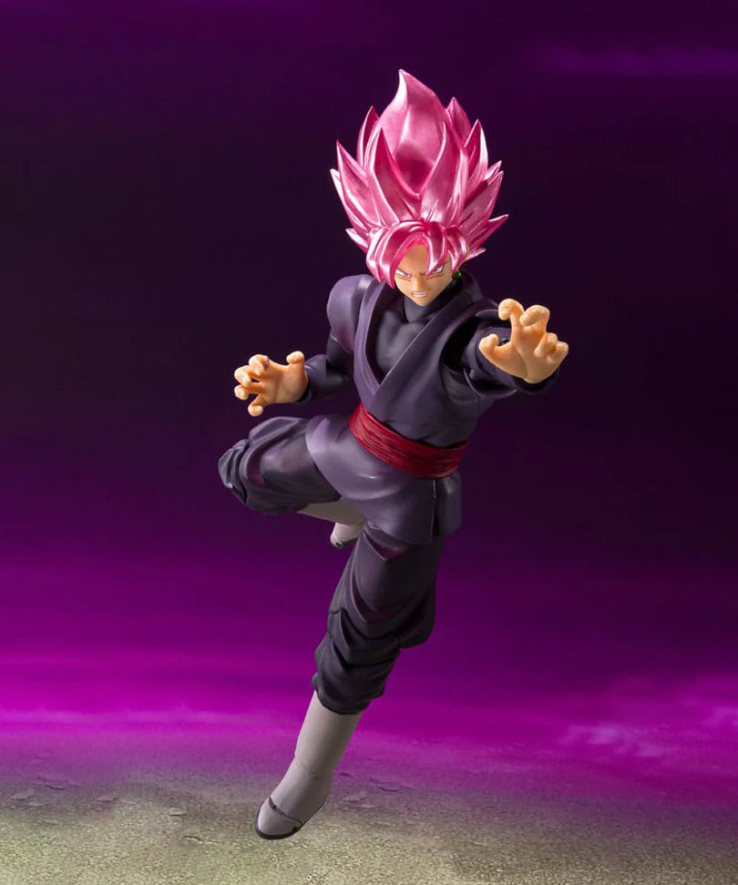 Dragon Ball Super – Goku Black Super Saiyan Rose Reissue - Action Figure S.H. Figuarts 14 cm - immagine 2