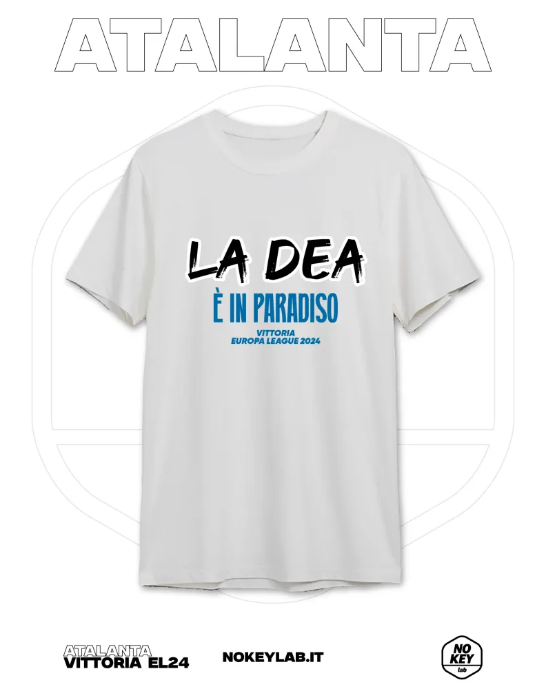 ATALANTA T-SHIRT VITTORIA EUROPA LEAGUE 2024 - immagine 2