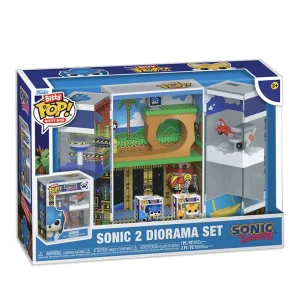 Sonic the Hedgehog – Sonic / Tails – Sonic 2 Diorama Set Sonic the Hedgehog – Sonic / Tails – Sonic 2 Diorama Set