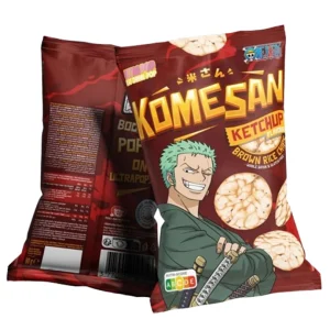 One Piece – Komesan ‘Rice Crips’ – Zoro – 60g – Ketchup One Piece – Komesan ‘Rice Crips’ – Zoro – 60g – Ketchup