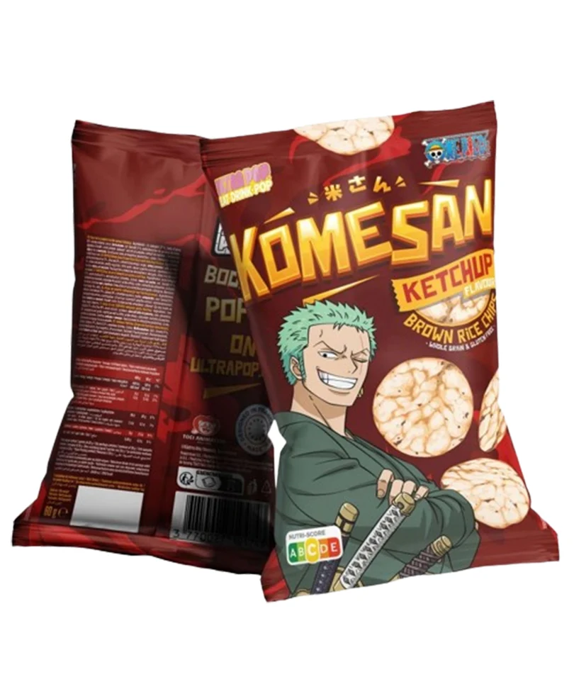 One Piece - Komesan 'Rice Crips' - Zoro - 60g - Ketchup
