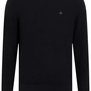 Calvin Klein Maglia Uomo Waffel Structure