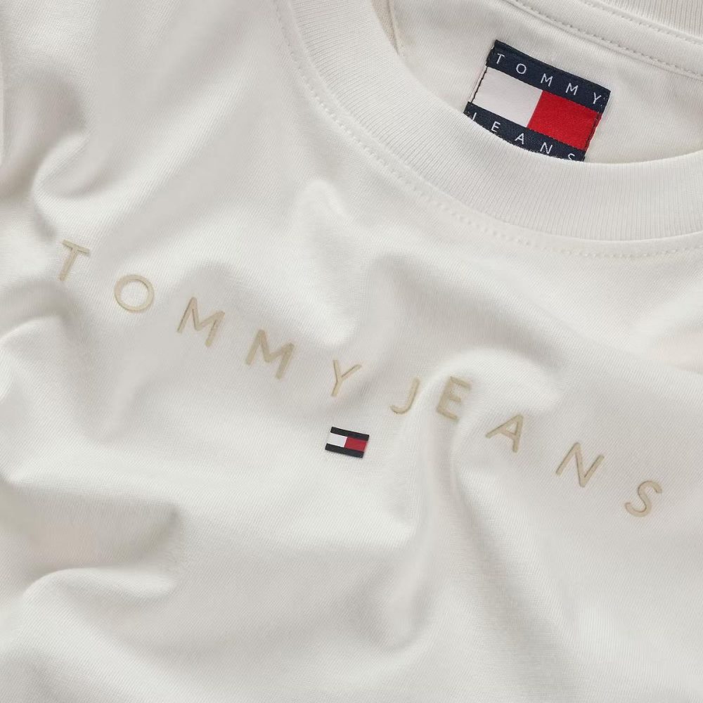 Tommy Hilfiger T Shirt Donna Slim Tonal - immagine 3